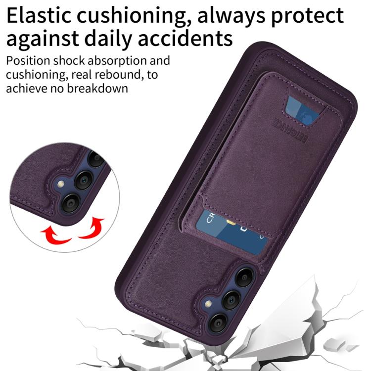 For Samsung Galaxy A15 5G BETOPNICE Vertical Flip Detachable MagSafe Wallet Phone Case