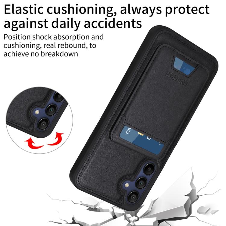 For Samsung Galaxy A15 5G BETOPNICE Vertical Flip Detachable MagSafe Wallet Phone Case