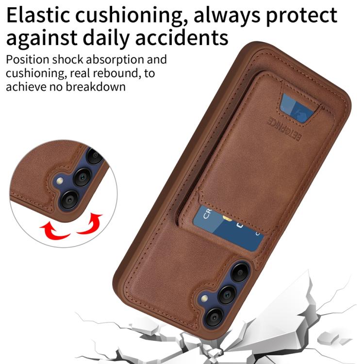For Samsung Galaxy A15 5G BETOPNICE Vertical Flip Detachable MagSafe Wallet Phone Case