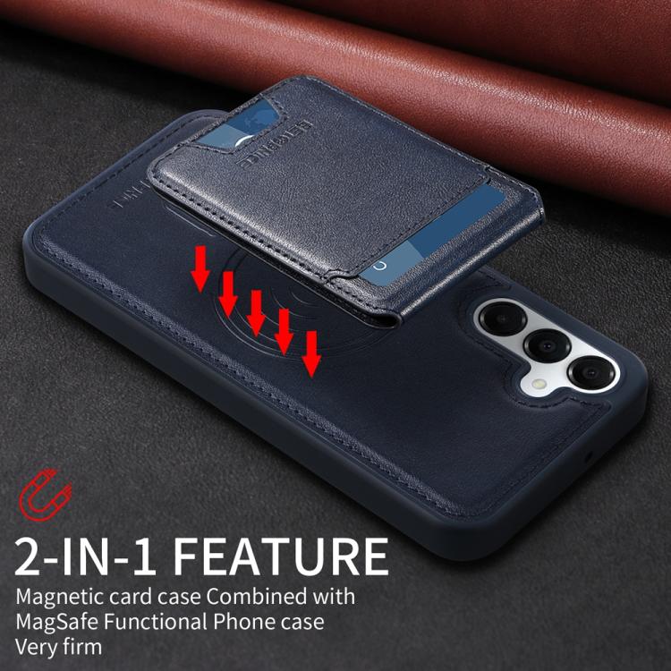 For Samsung Galaxy A16 5G BETOPNICE Vertical Flip Detachable MagSafe Wallet Phone Case