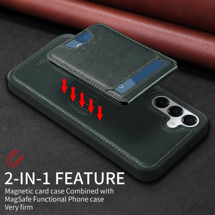 For Samsung Galaxy A16 5G BETOPNICE Vertical Flip Detachable MagSafe Wallet Phone Case