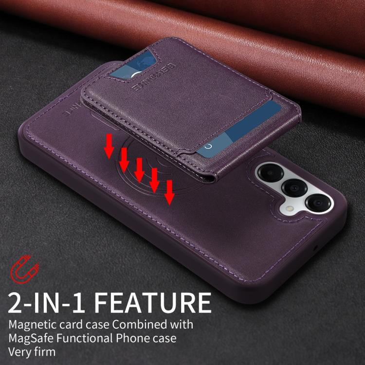 For Samsung Galaxy A16 5G BETOPNICE Vertical Flip Detachable MagSafe Wallet Phone Case