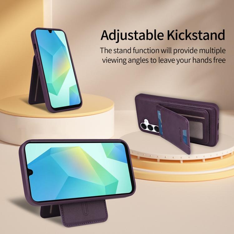 For Samsung Galaxy A16 5G BETOPNICE Vertical Flip Detachable MagSafe Wallet Phone Case
