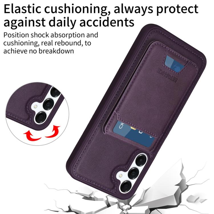 For Samsung Galaxy A16 5G BETOPNICE Vertical Flip Detachable MagSafe Wallet Phone Case