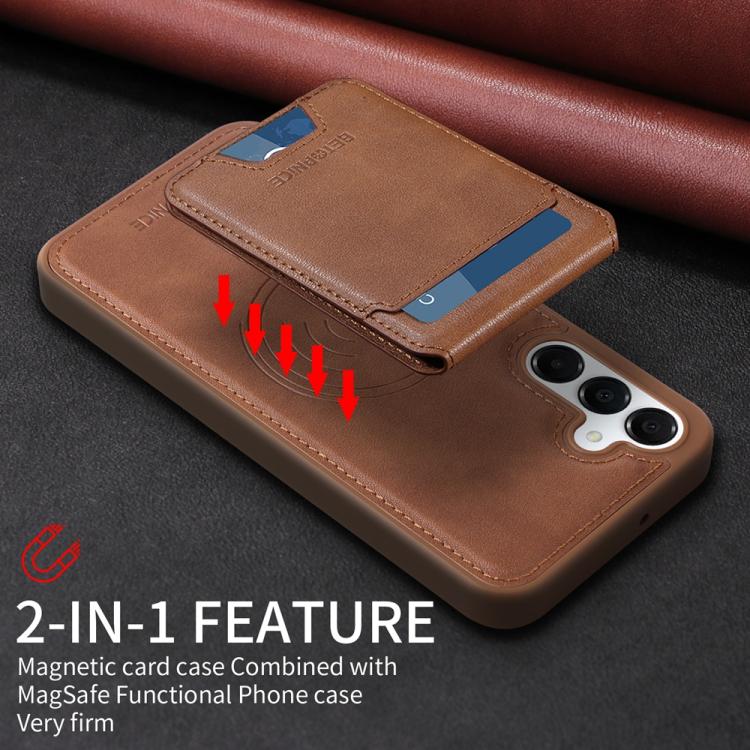 For Samsung Galaxy A16 5G BETOPNICE Vertical Flip Detachable MagSafe Wallet Phone Case