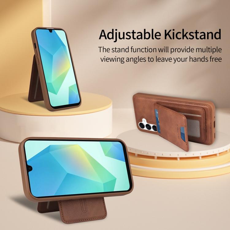 For Samsung Galaxy A16 5G BETOPNICE Vertical Flip Detachable MagSafe Wallet Phone Case