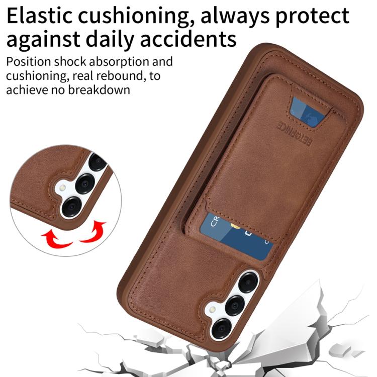For Samsung Galaxy A16 5G BETOPNICE Vertical Flip Detachable MagSafe Wallet Phone Case