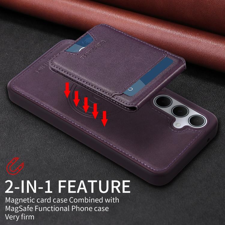 For Samsung Galaxy A35 5G BETOPNICE Vertical Flip Detachable MagSafe Wallet Phone Case