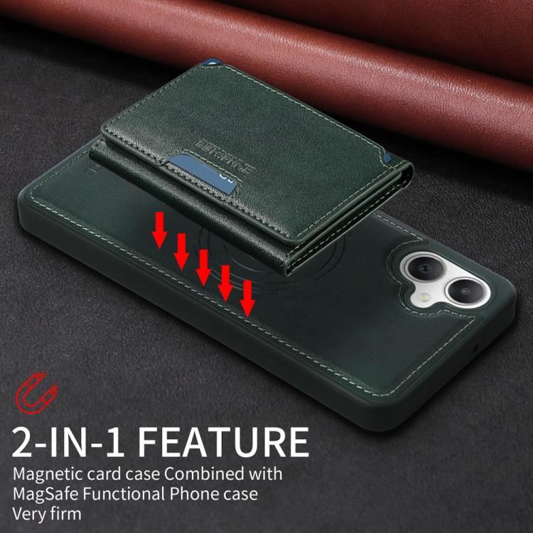 For Samsung Galaxy A06 4G BETOPNICE Horizontal Flip Detachable MagSafe Wallet Phone Case