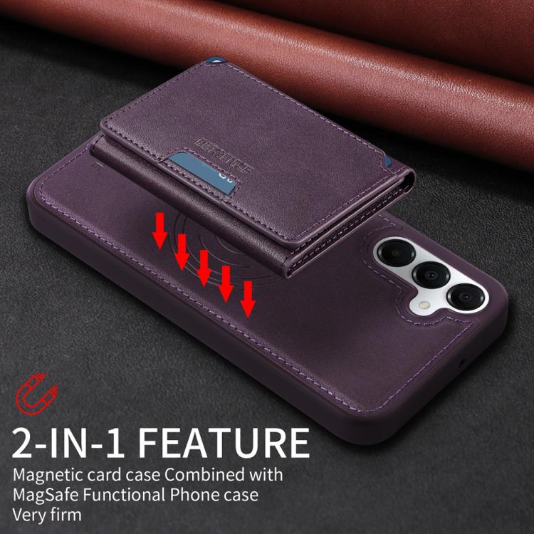 For Samsung Galaxy A16 5G BETOPNICE Horizontal Flip Detachable MagSafe Wallet Phone Case