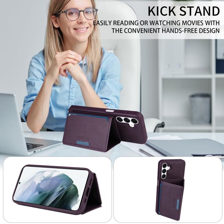 For Samsung Galaxy A16 5G BETOPNICE Horizontal Flip Detachable MagSafe Wallet Phone Case