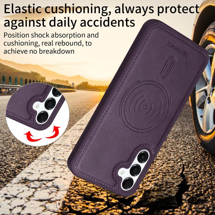 For Samsung Galaxy A16 5G BETOPNICE Horizontal Flip Detachable MagSafe Wallet Phone Case