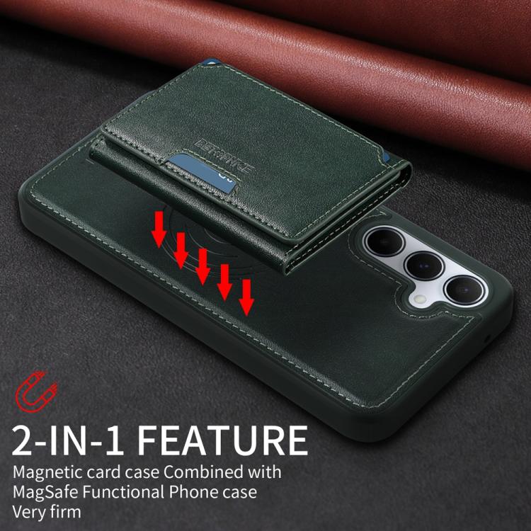For Samsung Galaxy A55 5G BETOPNICE Horizontal Flip Detachable MagSafe Wallet Phone Case