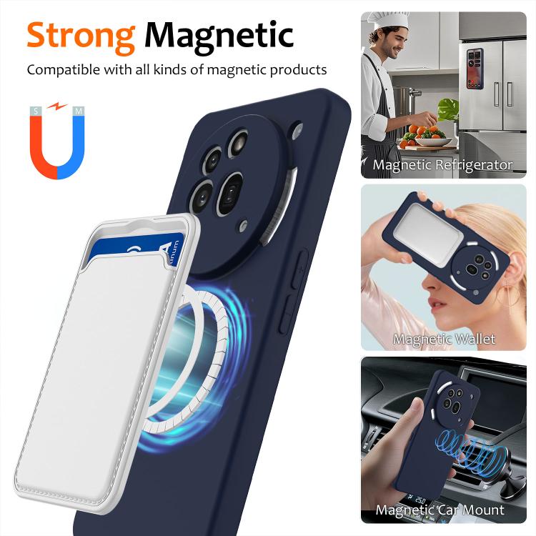 For Nothing Phone 3a Pro Shockproof Silicone Magsafe Phone Case