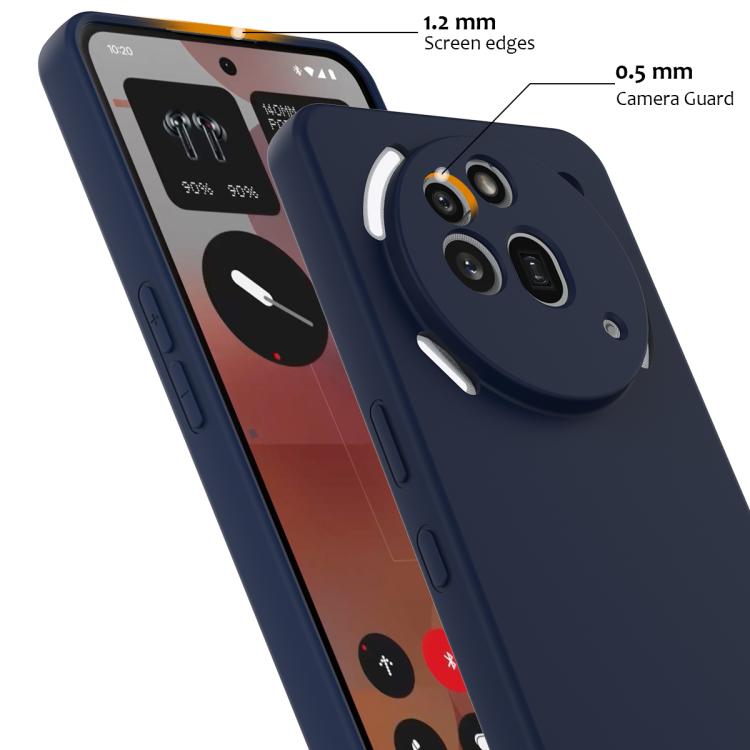 For Nothing Phone 3a Pro Shockproof Silicone Magsafe Phone Case