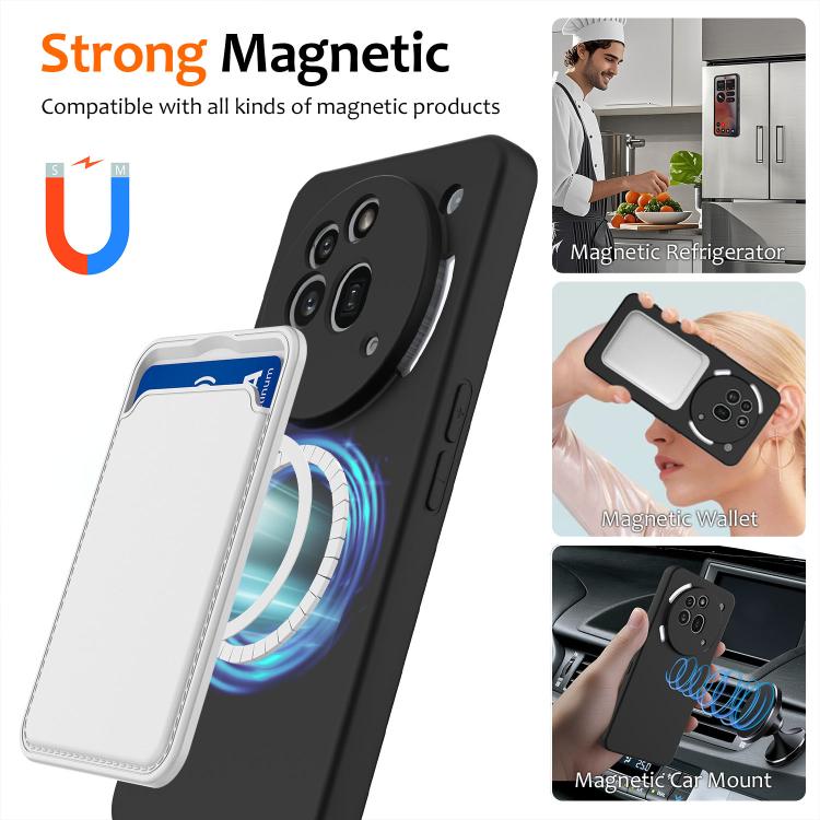 For Nothing Phone 3a Pro Shockproof Silicone Magsafe Phone Case