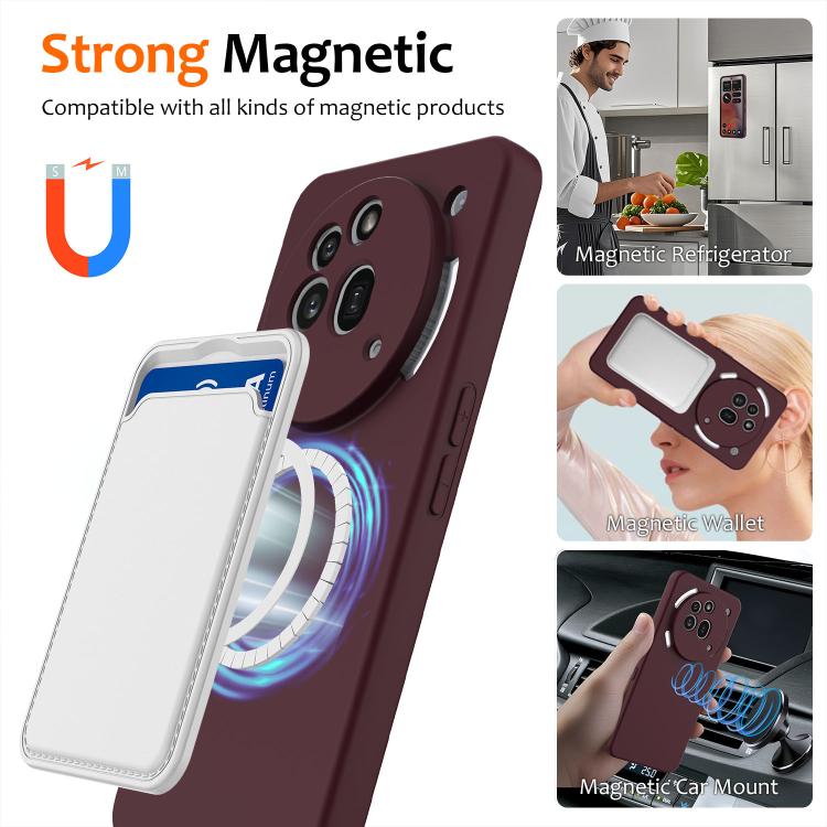 For Nothing Phone 3a Pro Shockproof Silicone Magsafe Phone Case
