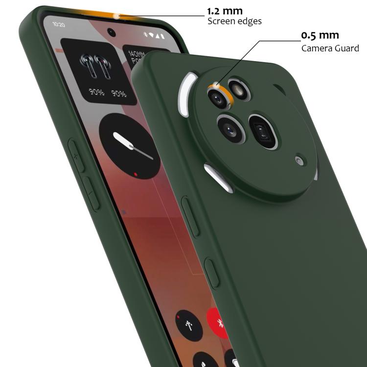 For Nothing Phone 3a Pro Shockproof Silicone Magsafe Phone Case