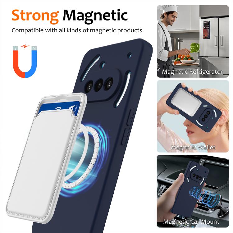 For Nothing Phone 3a Shockproof Silicone Magsafe Phone Case