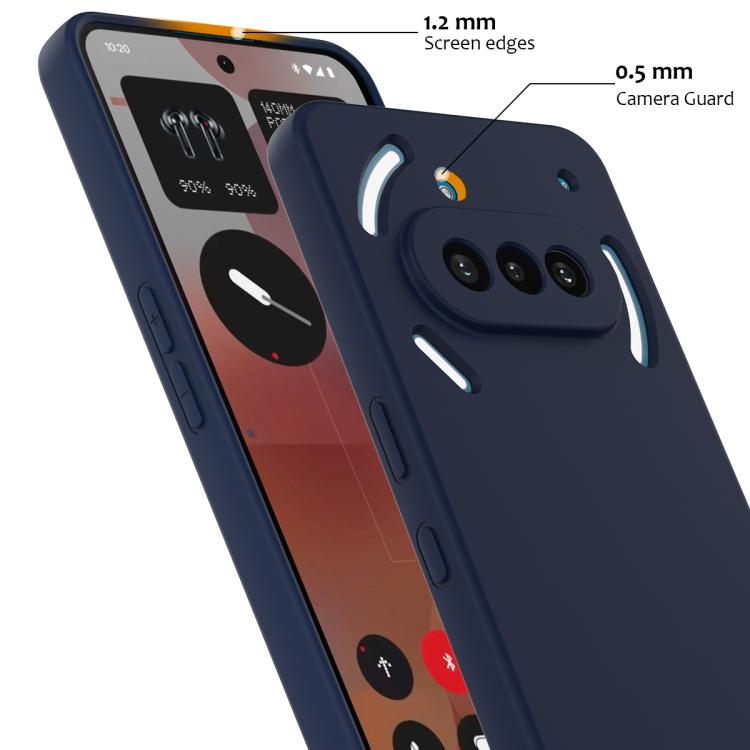 For Nothing Phone 3a Shockproof Silicone Magsafe Phone Case