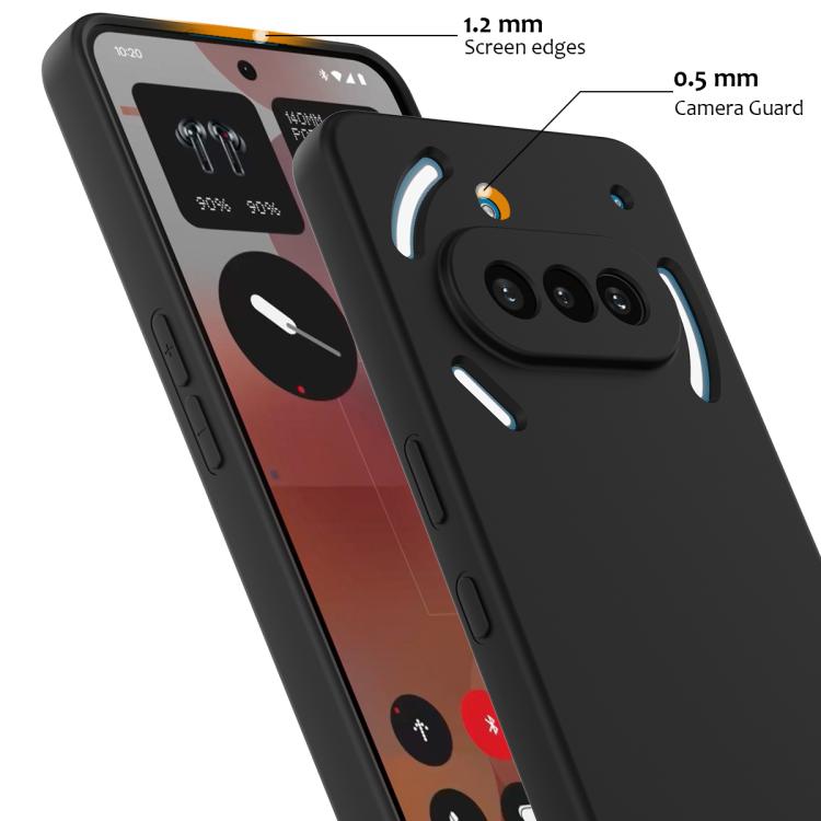 For Nothing Phone 3a Shockproof Silicone Magsafe Phone Case