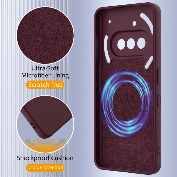For Nothing Phone 3a Shockproof Silicone Magsafe Phone Case