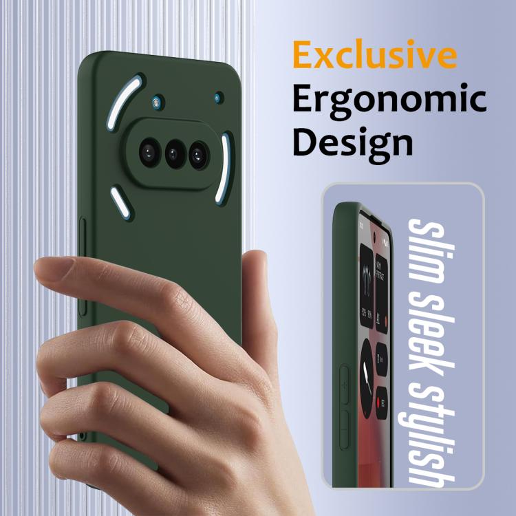 For Nothing Phone 3a Shockproof Silicone Magsafe Phone Case