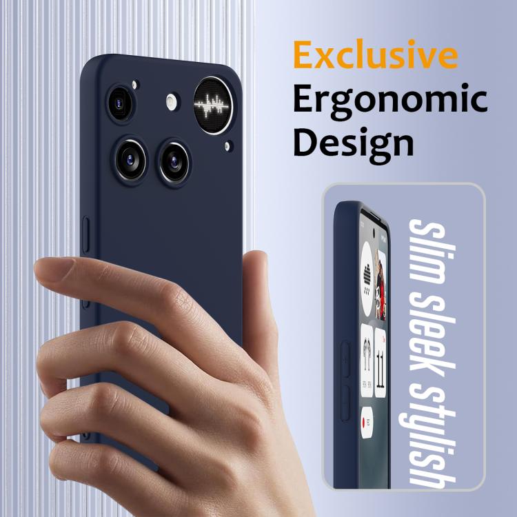 For Nothing Phone 3 Shockproof Silicone Magsafe Phone Case