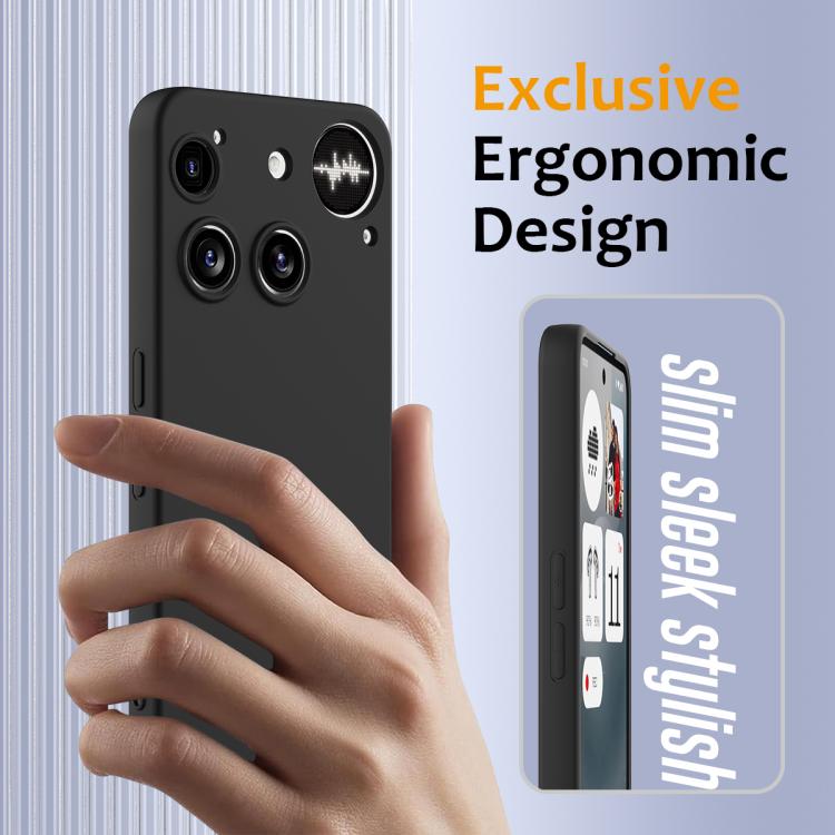 For Nothing Phone 3 Shockproof Silicone Magsafe Phone Case