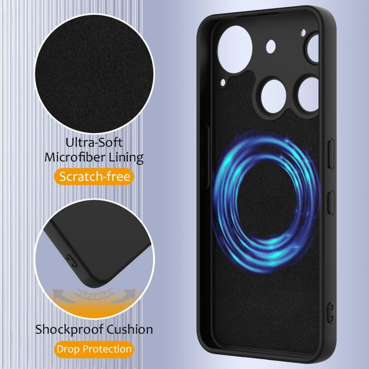 For Nothing Phone 3 Shockproof Silicone Magsafe Phone Case