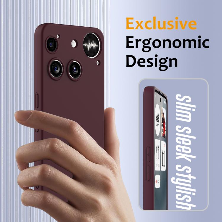 For Nothing Phone 3 Shockproof Silicone Magsafe Phone Case