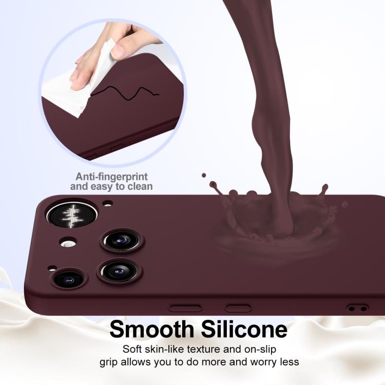 For Nothing Phone 3 Shockproof Silicone Magsafe Phone Case