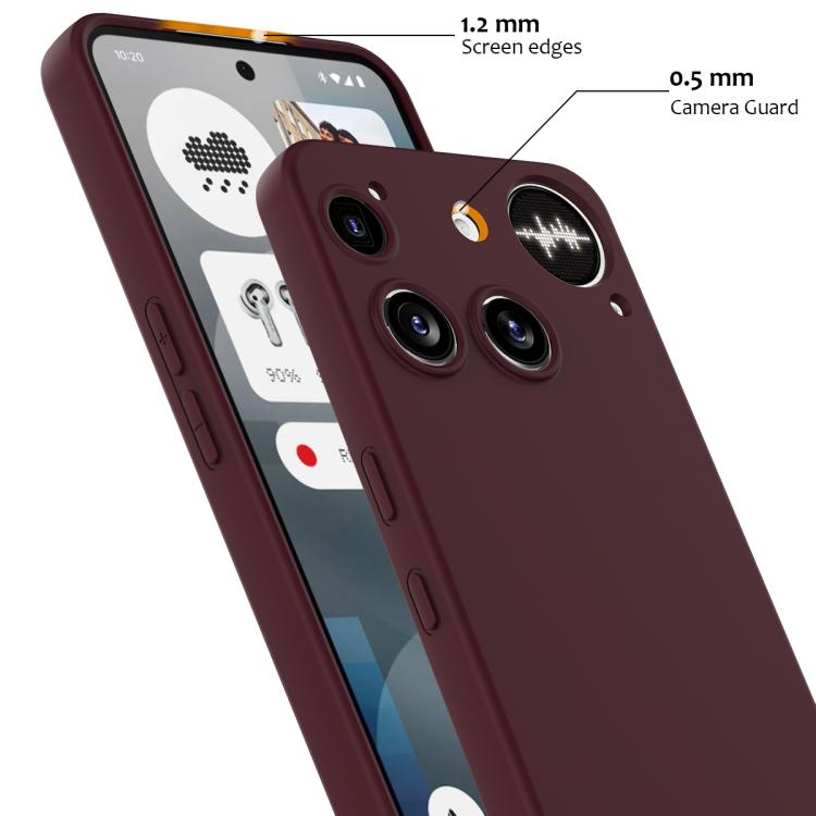 For Nothing Phone 3 Shockproof Silicone Magsafe Phone Case