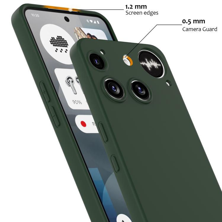 For Nothing Phone 3 Shockproof Silicone Magsafe Phone Case