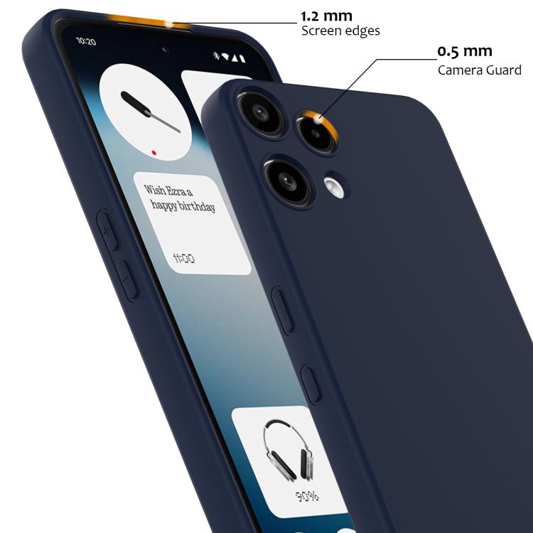 For Nothing Phone 3a Lite Shockproof Silicone Magsafe Phone Case