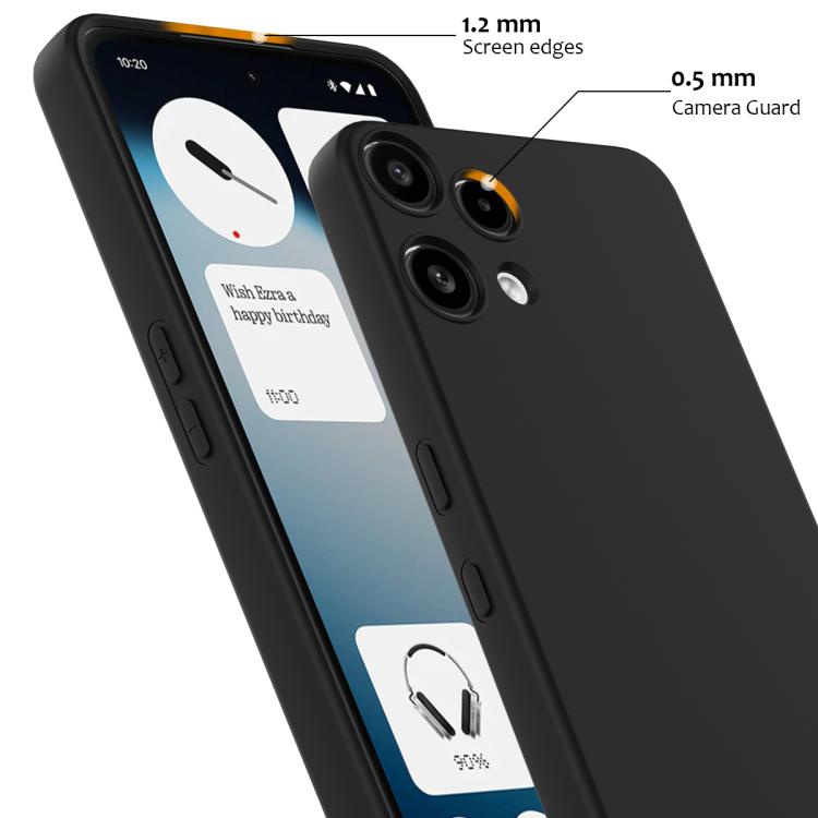 For Nothing Phone 3a Lite Shockproof Silicone Magsafe Phone Case