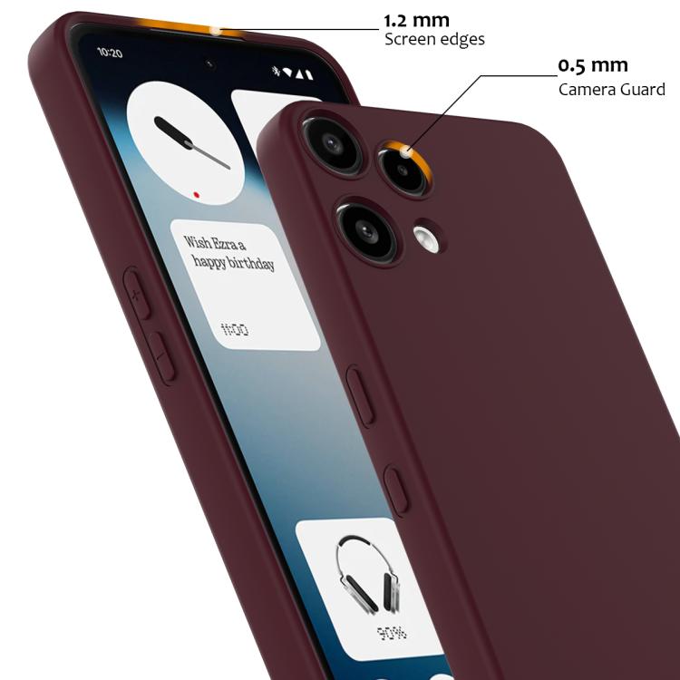 For Nothing Phone 3a Lite Shockproof Silicone Magsafe Phone Case