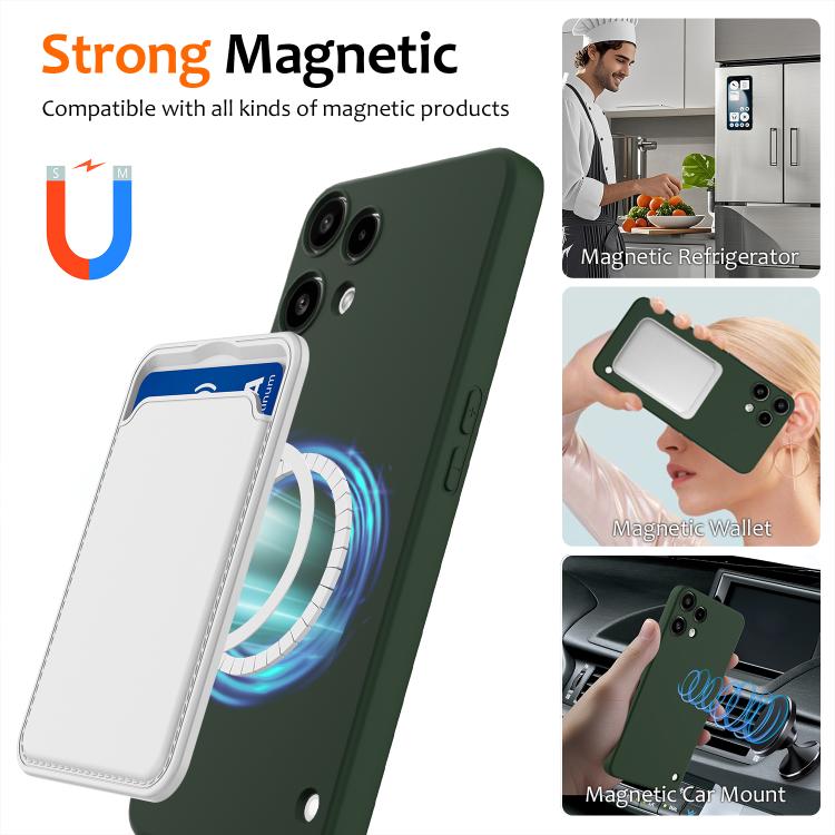For Nothing Phone 3a Lite Shockproof Silicone Magsafe Phone Case