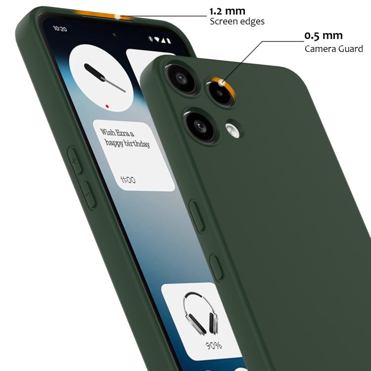 For Nothing Phone 3a Lite Shockproof Silicone Magsafe Phone Case