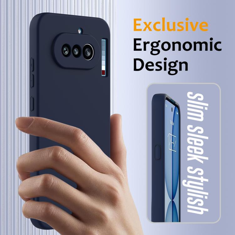 For Nothing Phone 4a Shockproof Silicone Magsafe Phone Case