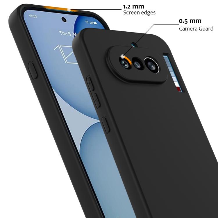 For Nothing Phone 4a Shockproof Silicone Magsafe Phone Case