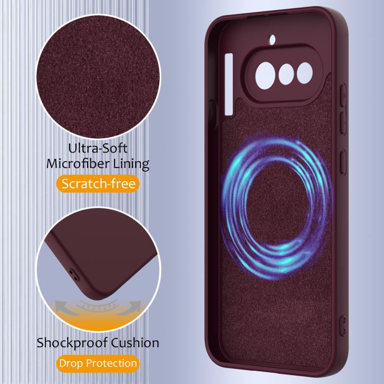 For Nothing Phone 4a Shockproof Silicone Magsafe Phone Case