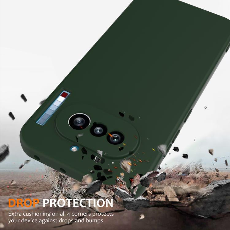 For Nothing Phone 4a Shockproof Silicone Magsafe Phone Case