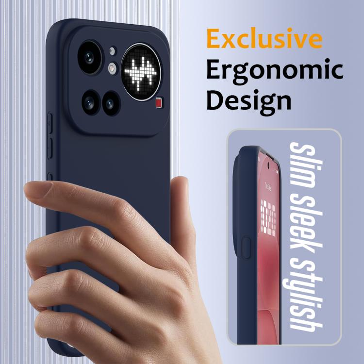 For Nothing Phone 4a Pro Shockproof Silicone Magsafe Phone Case