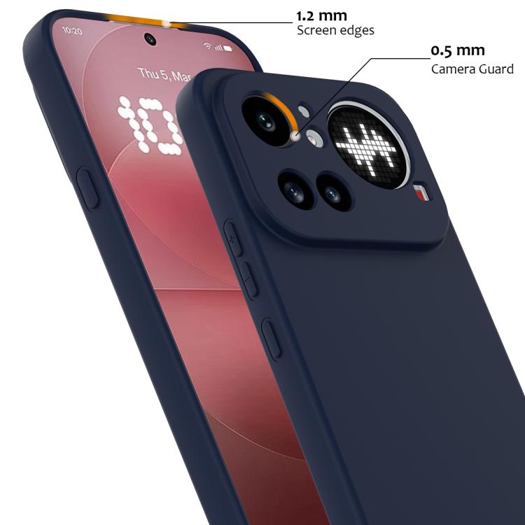 For Nothing Phone 4a Pro Shockproof Silicone Magsafe Phone Case