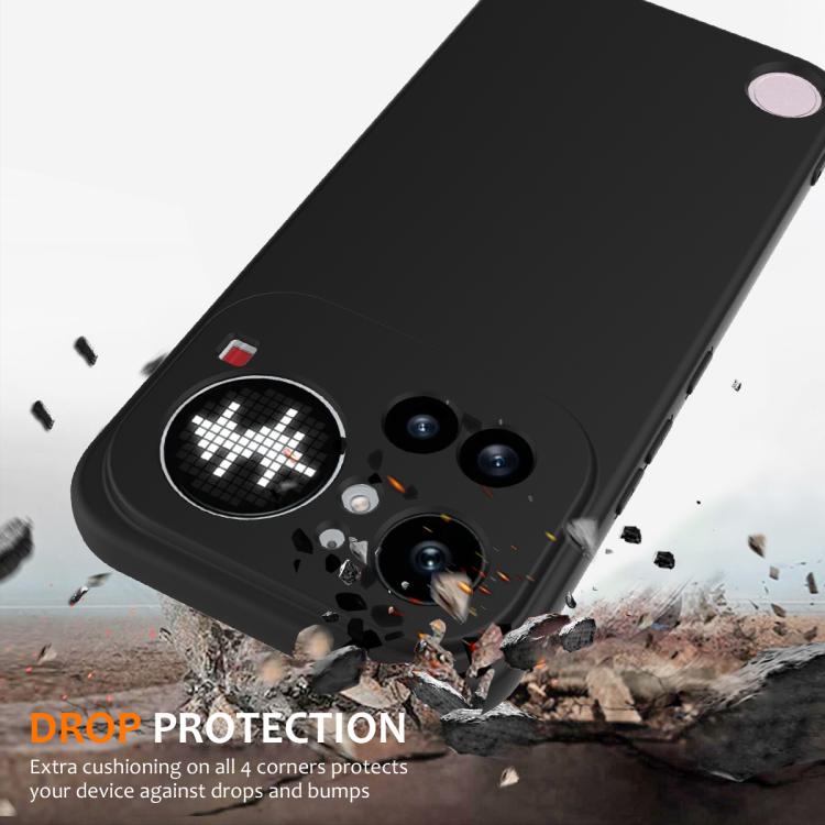 For Nothing Phone 4a Pro Shockproof Silicone Magsafe Phone Case