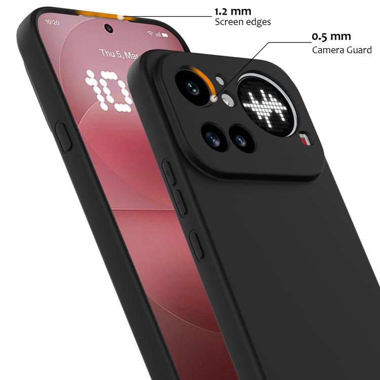 For Nothing Phone 4a Pro Shockproof Silicone Magsafe Phone Case