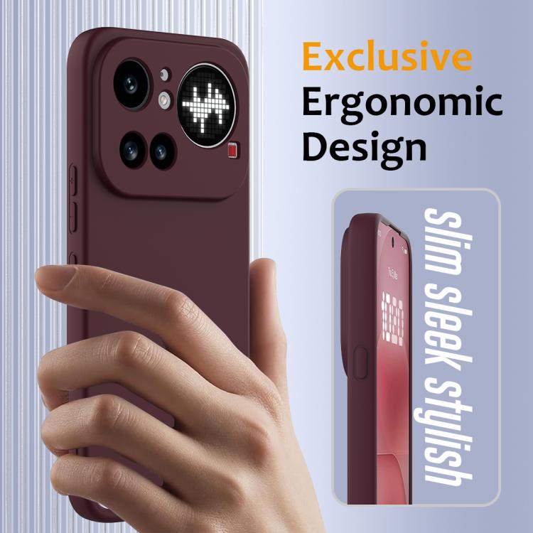 For Nothing Phone 4a Pro Shockproof Silicone Magsafe Phone Case