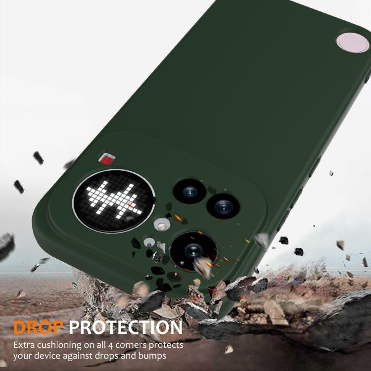For Nothing Phone 4a Pro Shockproof Silicone Magsafe Phone Case