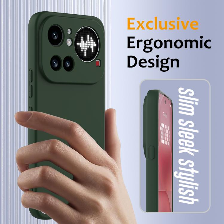 For Nothing Phone 4a Pro Shockproof Silicone Magsafe Phone Case